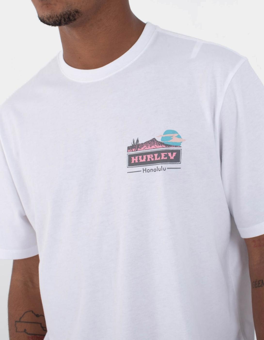 Camiseta HURLEY HARBOR - White