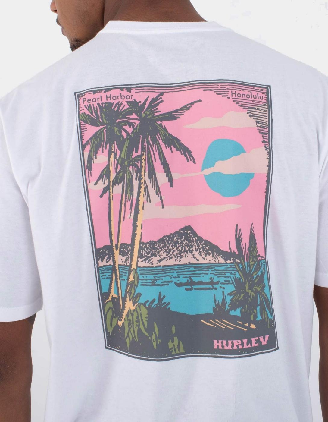 Camiseta HURLEY HARBOR - White