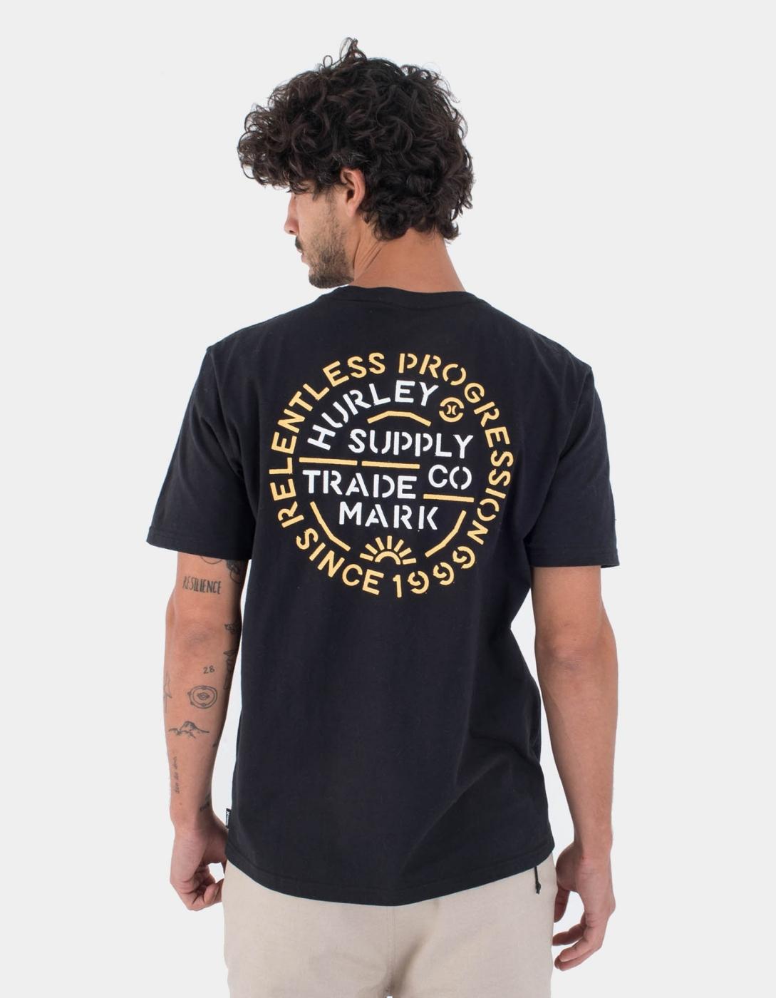 Camiseta HURLEY ORGANIC MILITIA -  Black