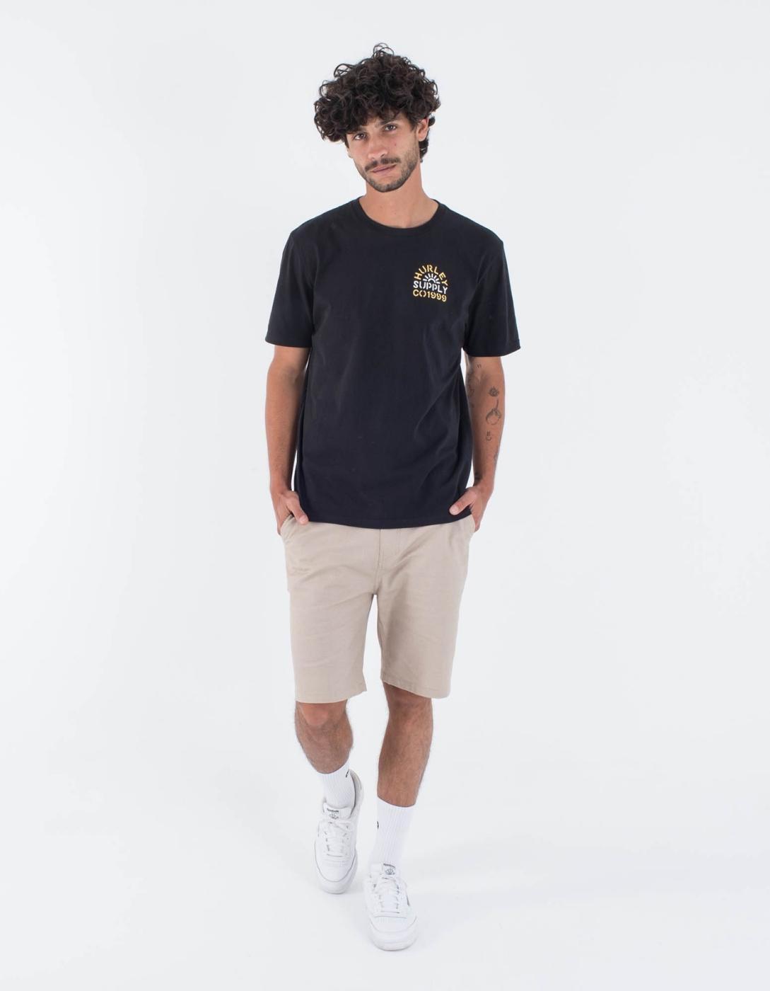 Camiseta HURLEY ORGANIC MILITIA -  Black