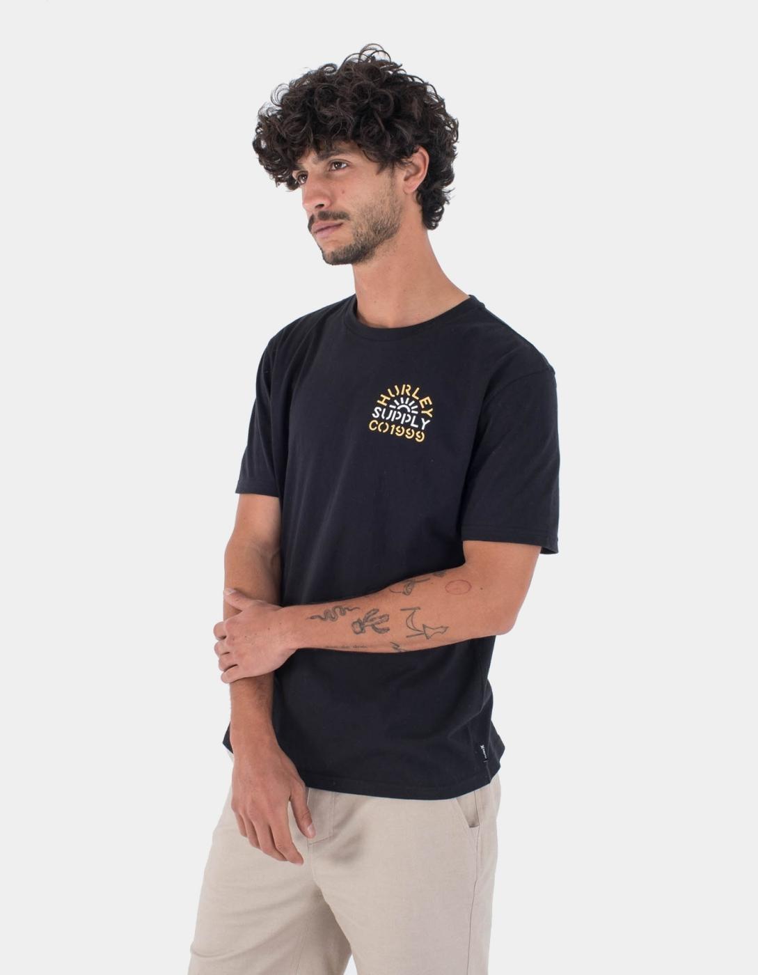 Camiseta HURLEY ORGANIC MILITIA -  Black
