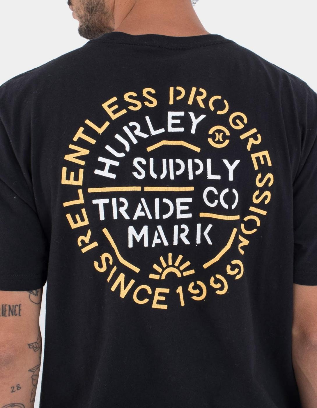 Camiseta HURLEY ORGANIC MILITIA -  Black