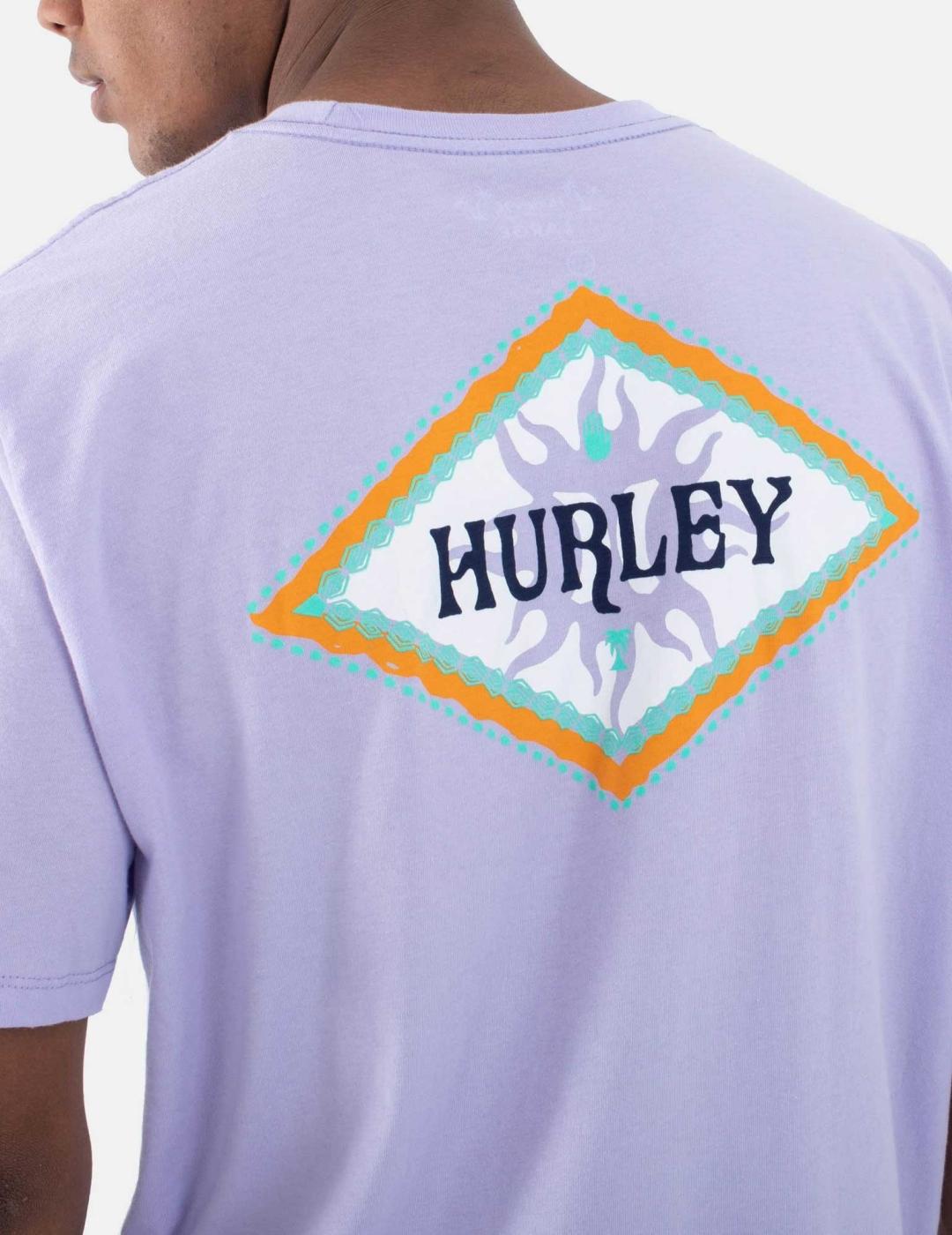 Camiseta HURLEY TROPICS - Lavender Mist