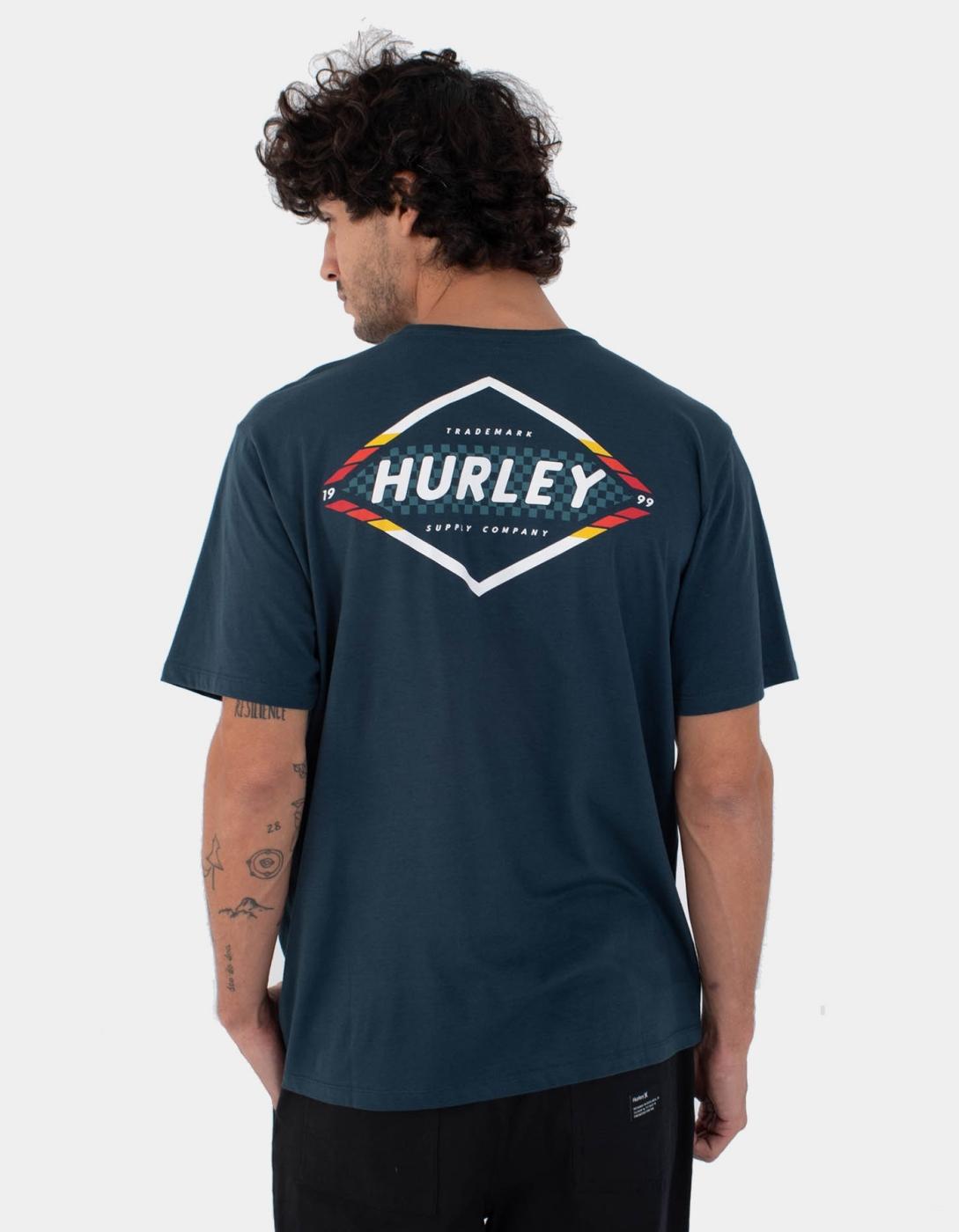 Camiseta HURLEY VELOCITY - Armored Navy