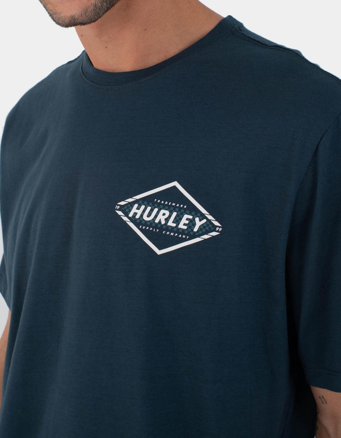 Camiseta HURLEY VELOCITY - Armored Navy