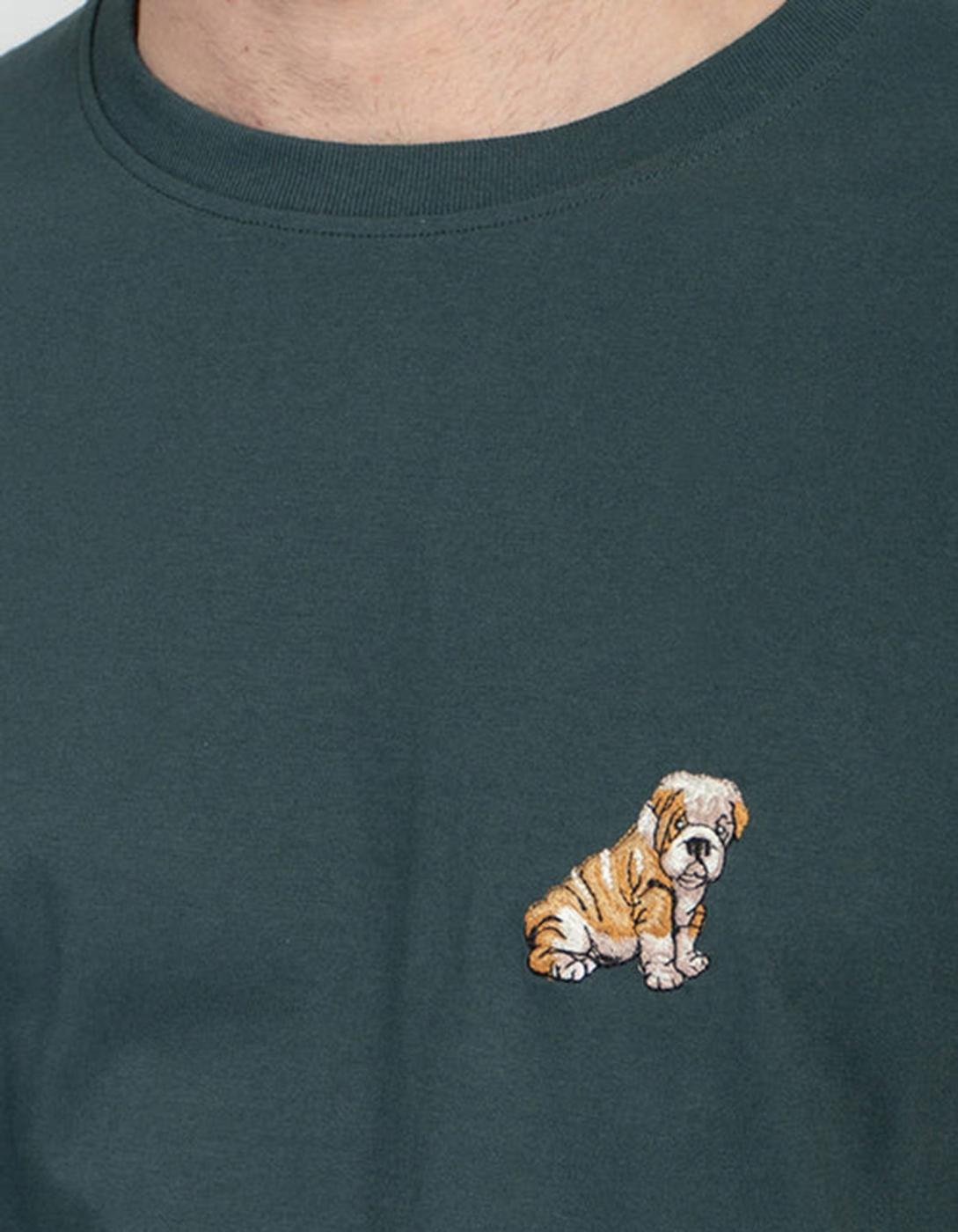 Camiseta KAOTIKO BULLDOG POSY - Green