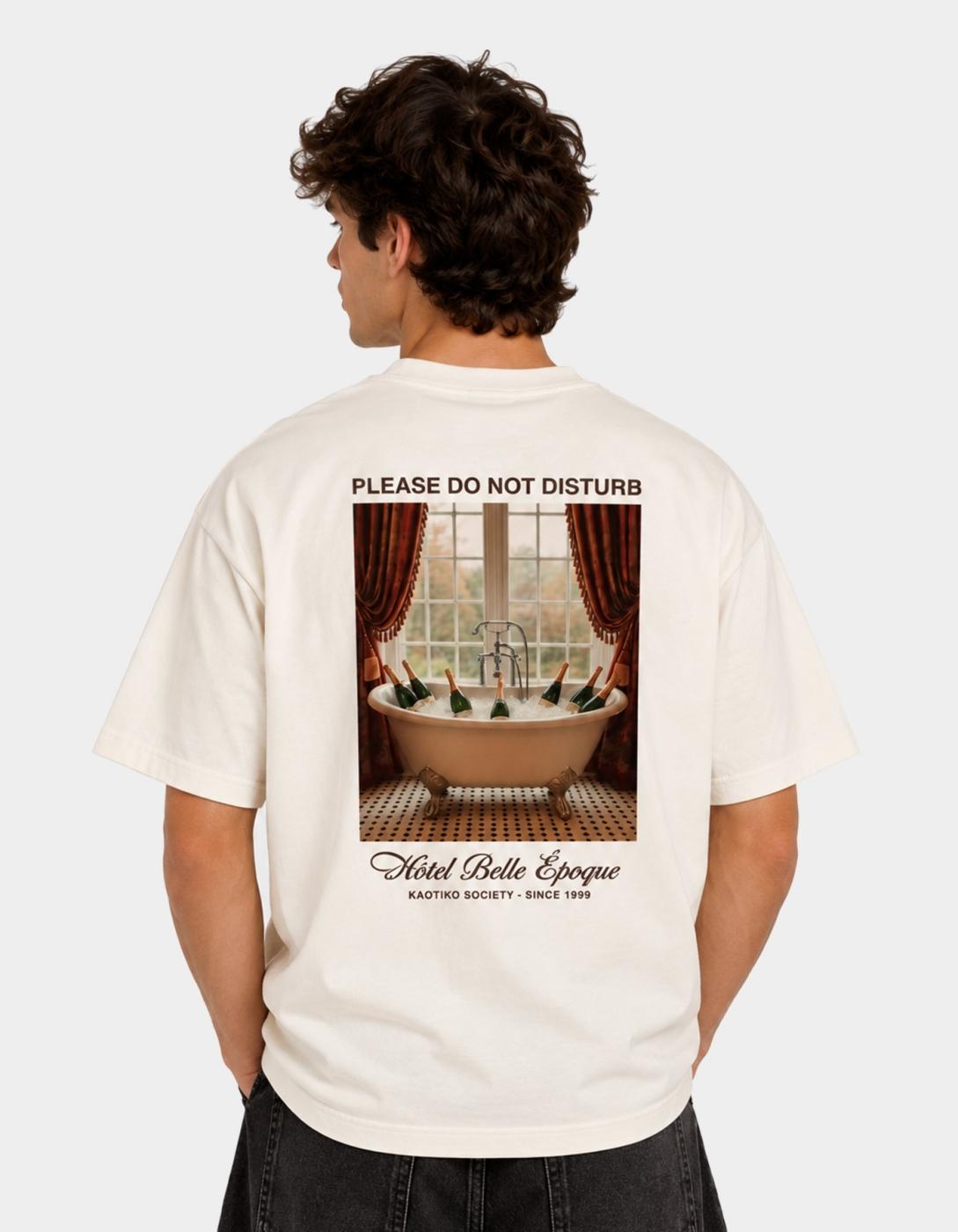 Camiseta KAOTIKO REGULAR NO DISTURB - Tobacco
