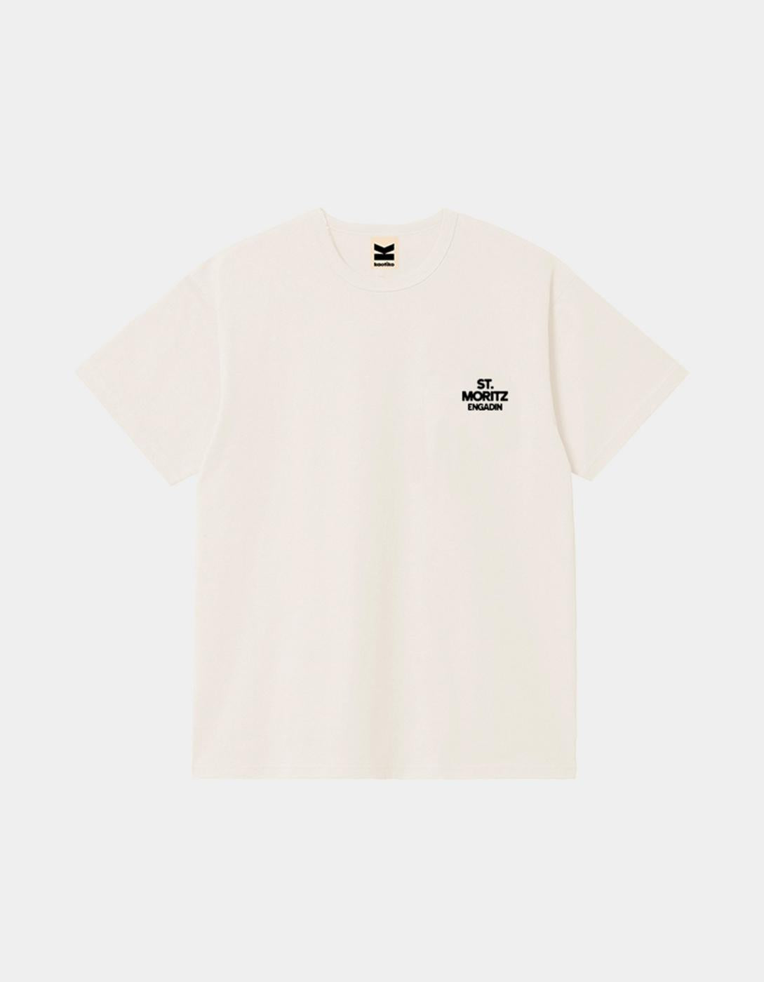 Camiseta KAOTIKO REGULAR SNOW WAITER - Ivory