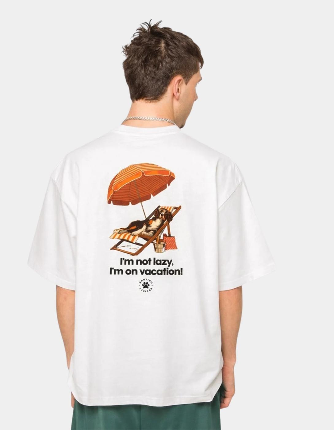 Camiseta KAOTIKO VACAY MODE - White