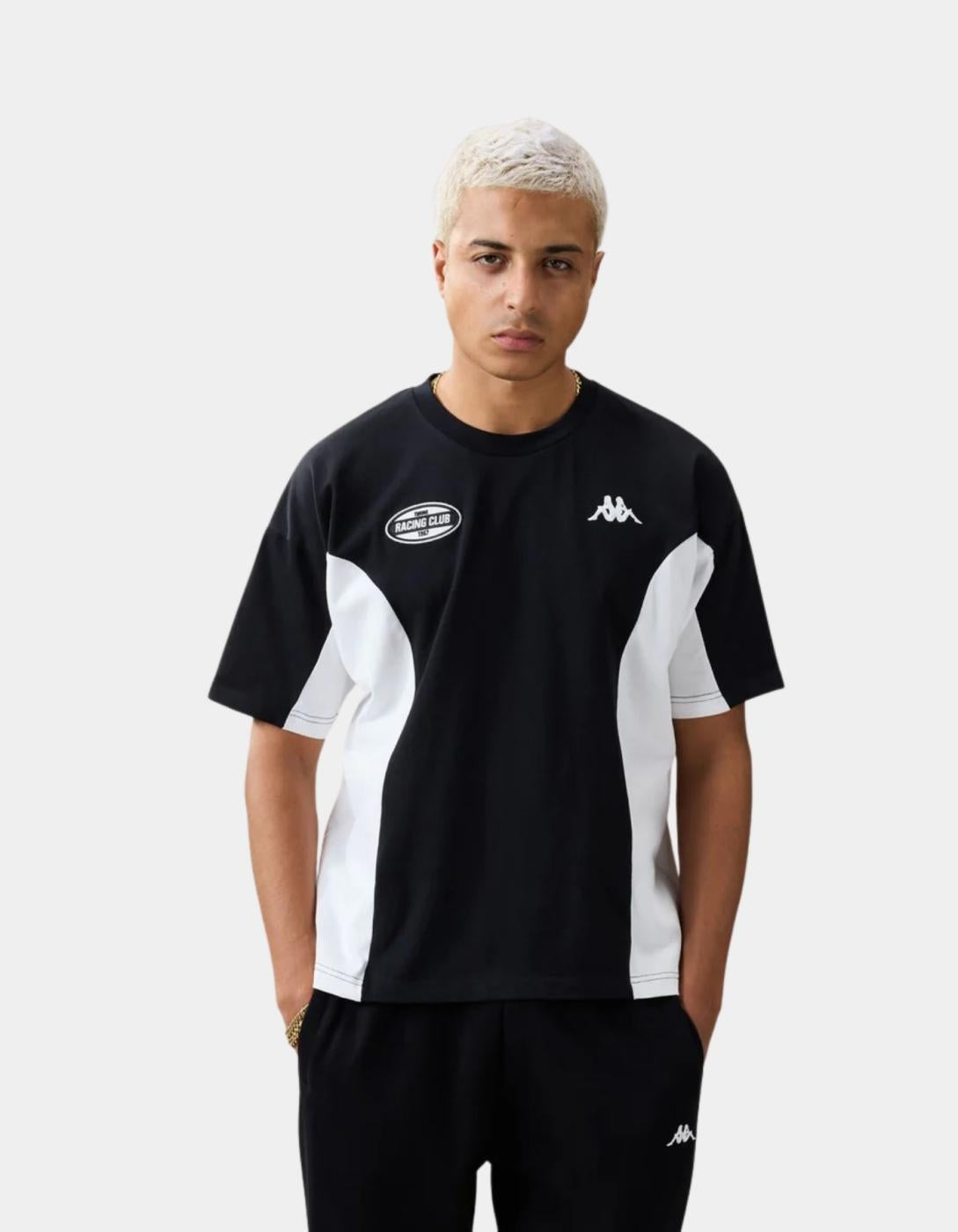 Camiseta KAPPA AUTHENTIC SASKYA - Black/White