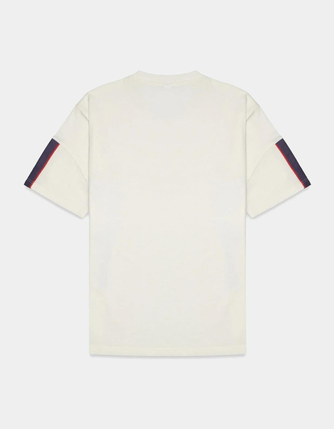 Camiseta KAPPA OMRI - White Natural/Violet Anil