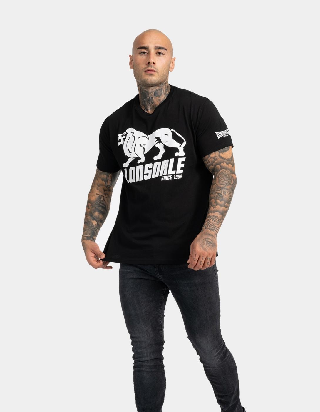 Camiseta LONSDALE BYLCHAU - Black