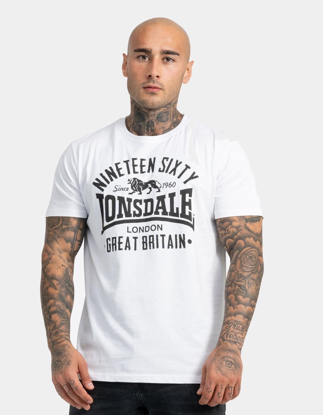 Camiseta LONSDALE BYLCHAU - White
