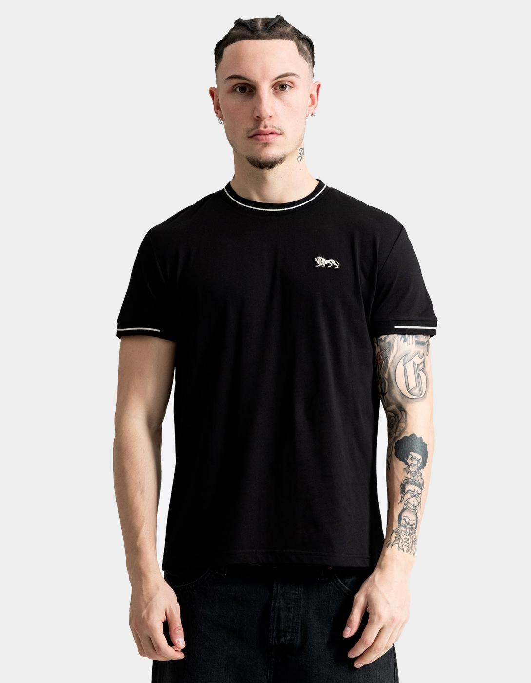 Camiseta LONSDALE CUFFLEY - Black/Ecru