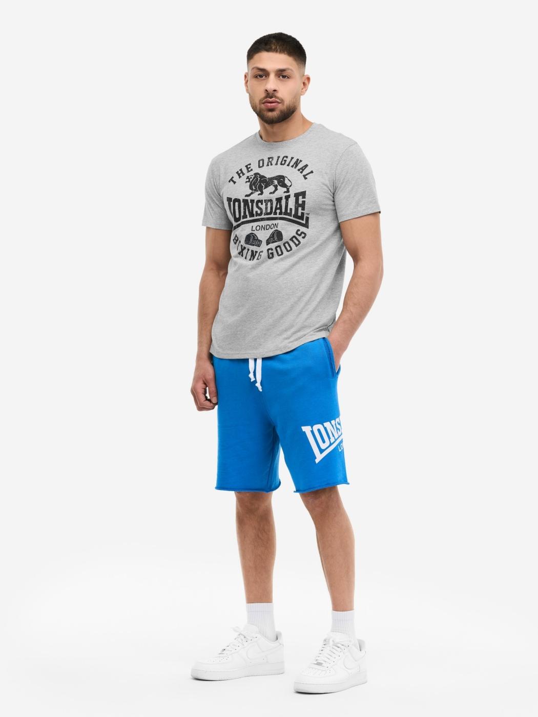 Camiseta LONSDALE GRINTON - Marl Grey/Black