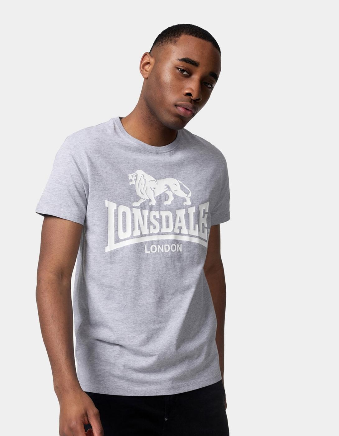 Camiseta LONSDALE KELSO - Marl Grey
