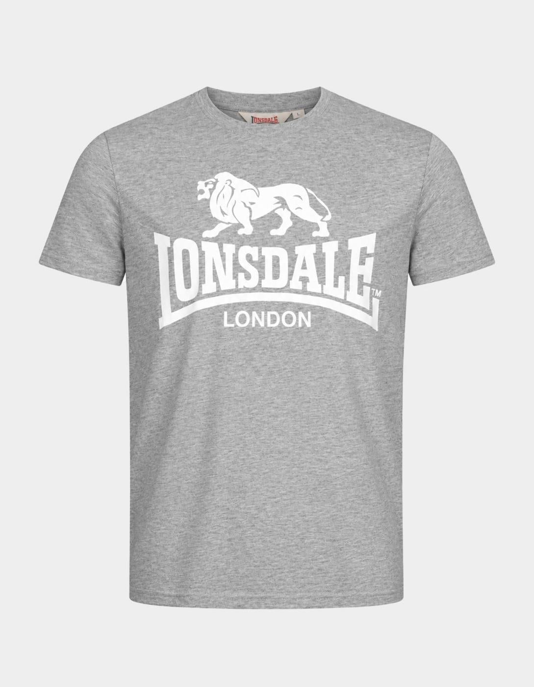 Camiseta LONSDALE KELSO - Marl Grey