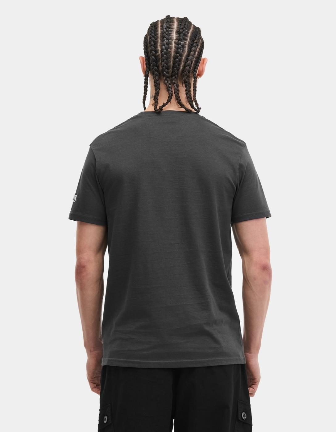 Camiseta LONSDALE LION TWO TONE - Anthracite/Black/White