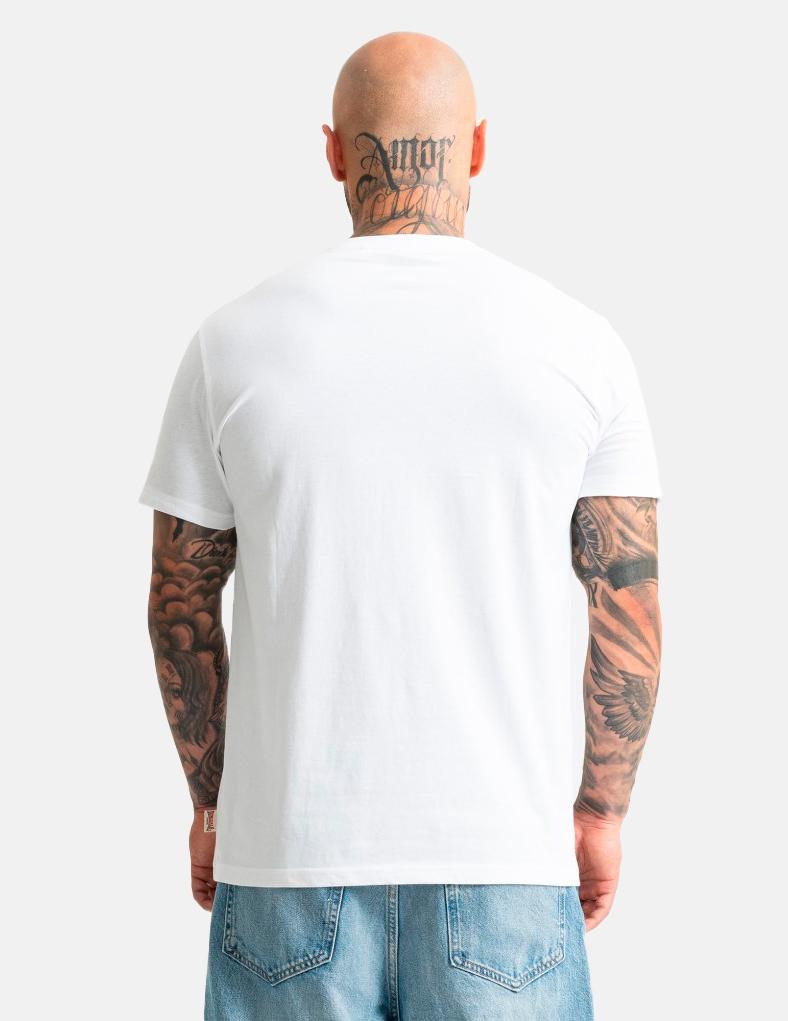 Camiseta LONSDALE LOGO KAI - White/Black
