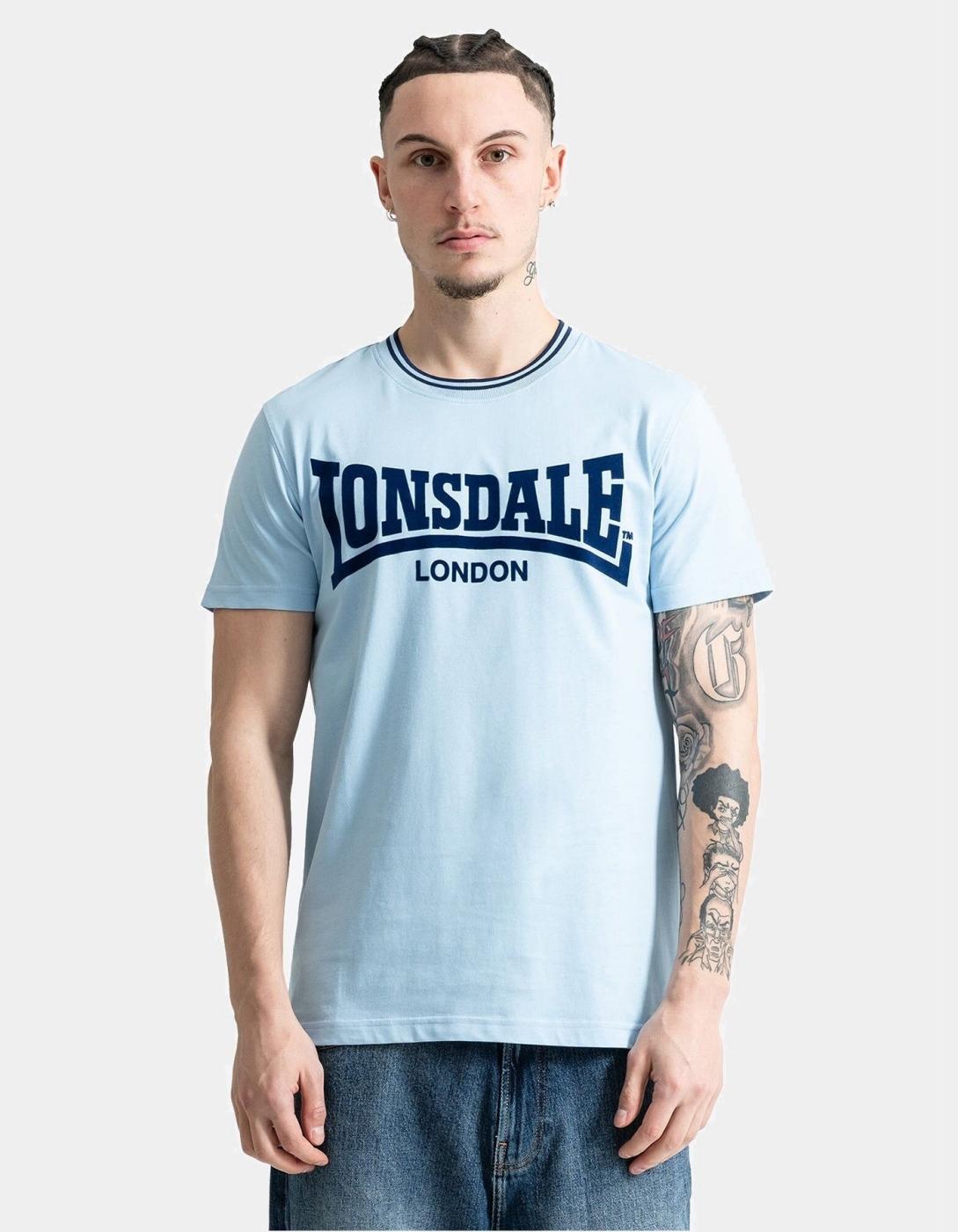 Camiseta LONSDALE POTTERNEWTON - Blue/Navy