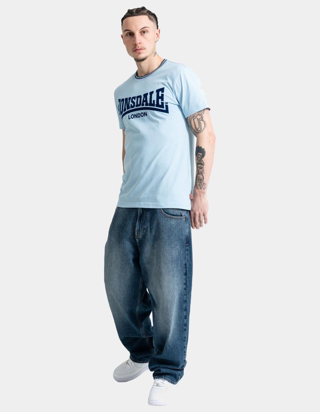 Camiseta LONSDALE POTTERNEWTON - Blue/Navy