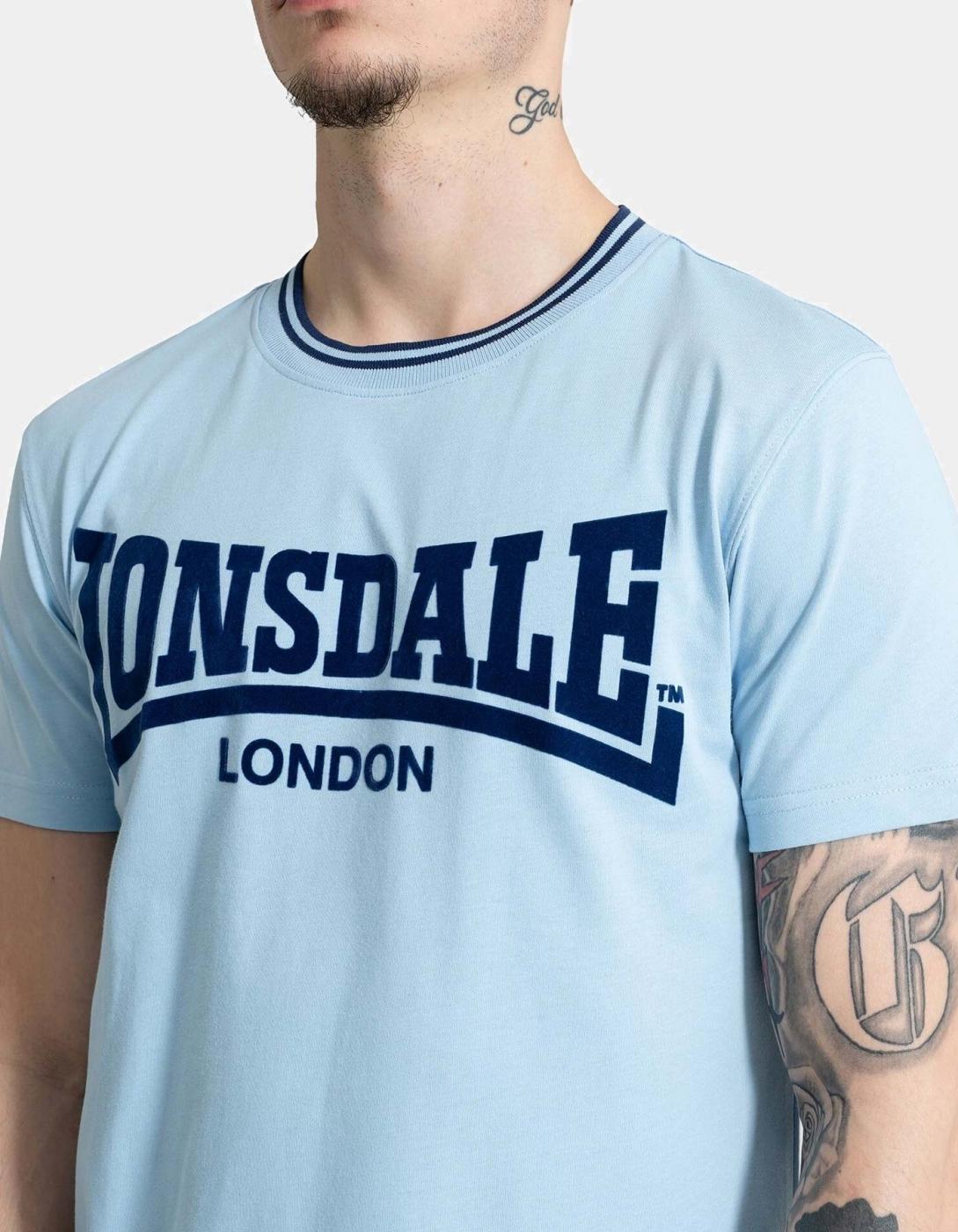 Camiseta LONSDALE POTTERNEWTON - Blue/Navy