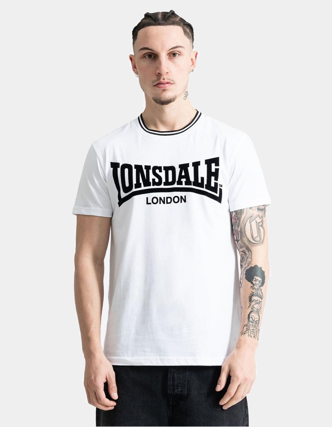 Camiseta LONSDALE POTTERNEWTON - White/Black