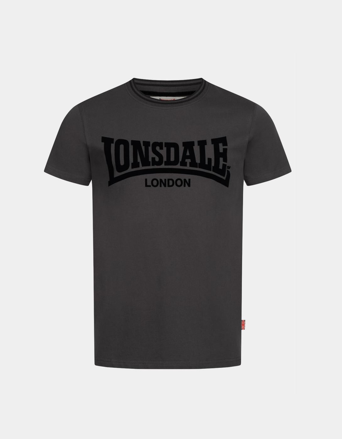 Camiseta LONSDALE POTTERNEWTON - Anthracite/Black
