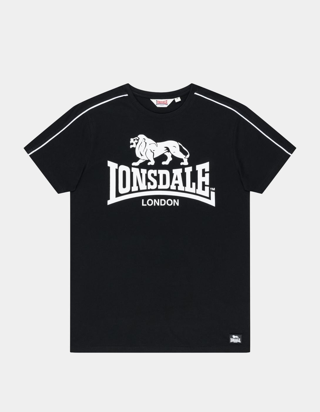 Camiseta LONSDALE RUISLIP - Black/White