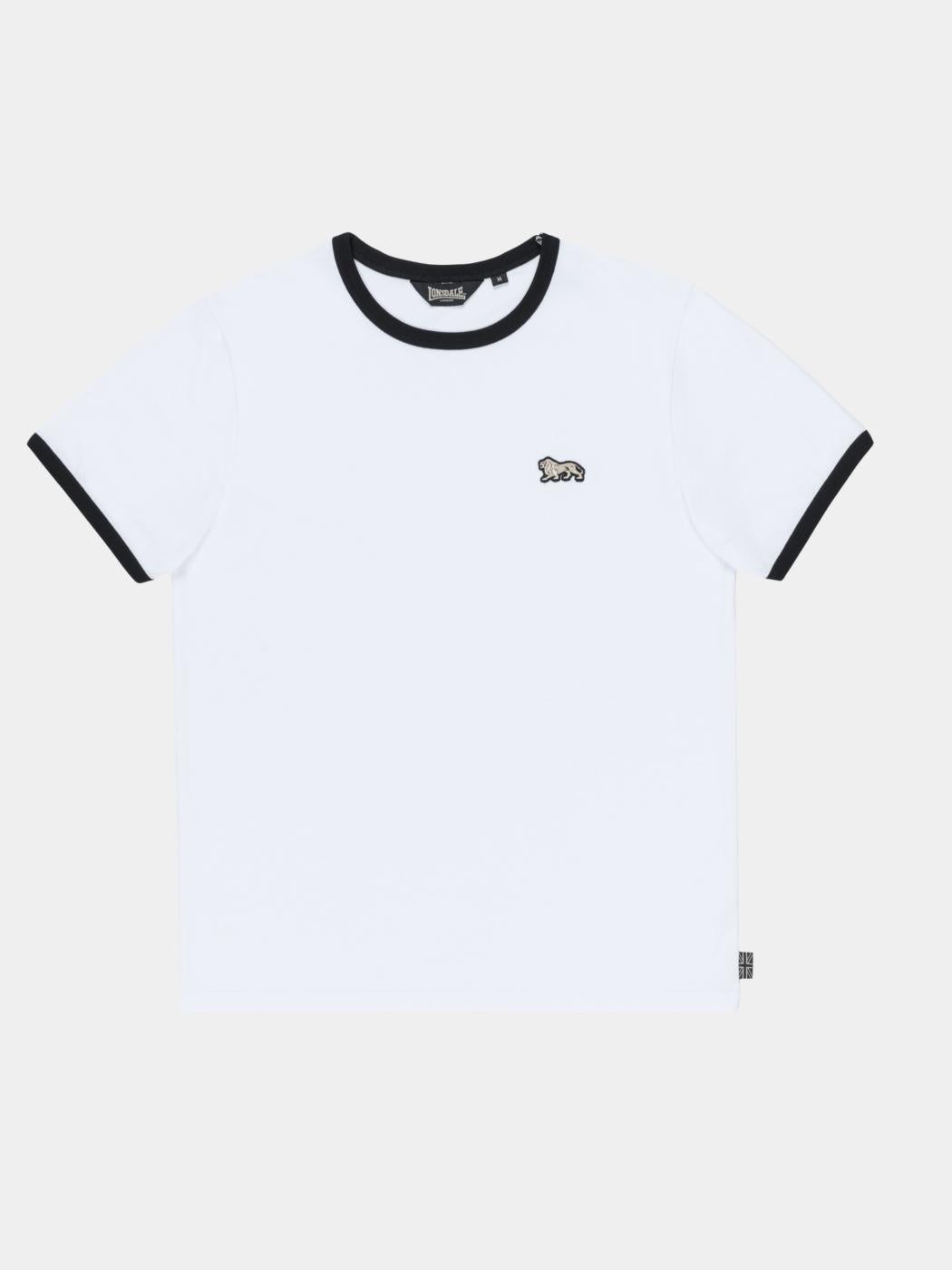 Camiseta LONSDALE SEWARDSTONE - White/Black