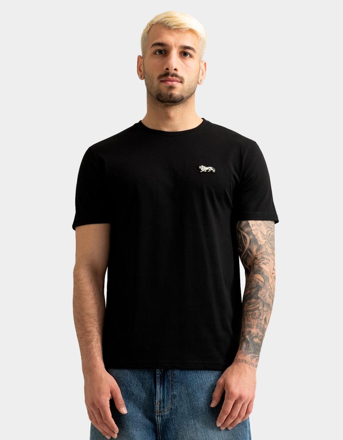 Camiseta LONSDALE SPIKHILL - Black/Ecru