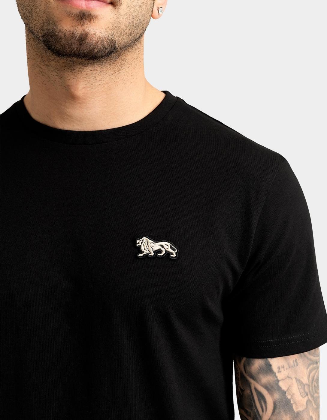 Camiseta LONSDALE SPIKHILL - Black/Ecru