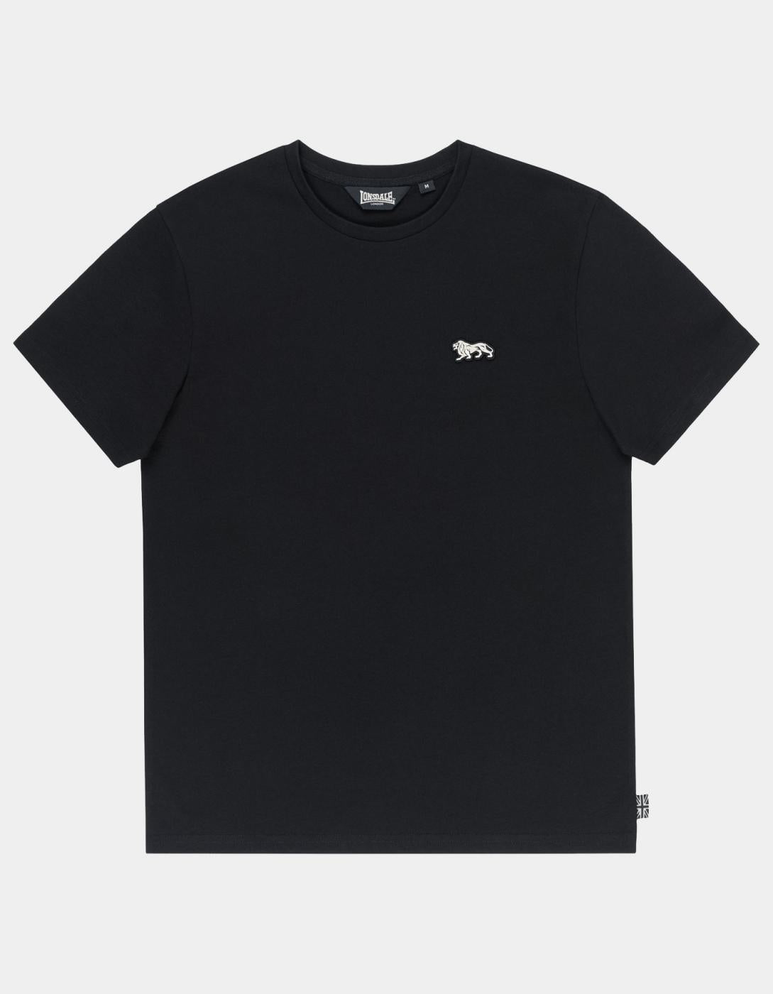 Camiseta LONSDALE SPIKHILL - Black/Ecru