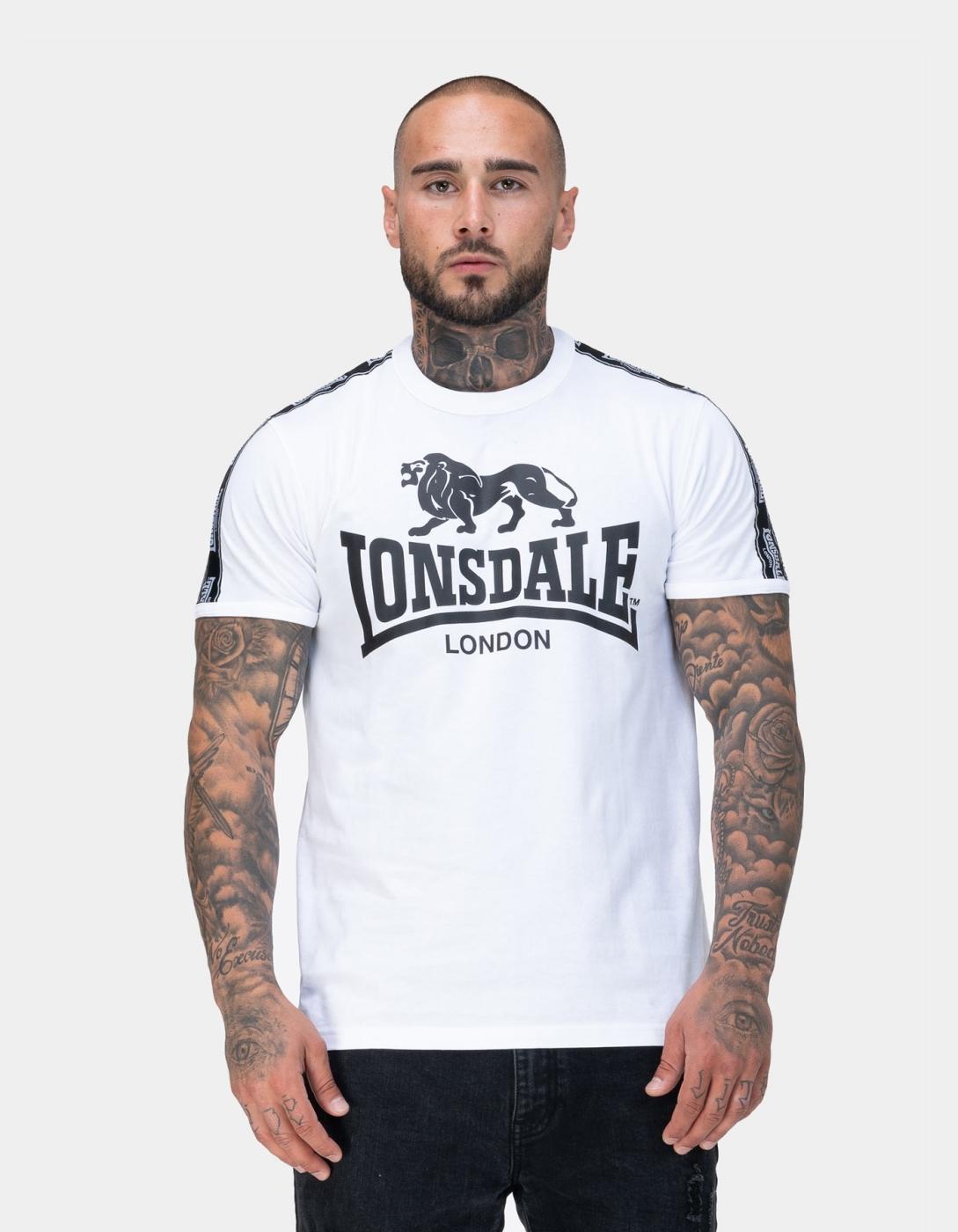 Camiseta LONSDALE STOUR - White/Black