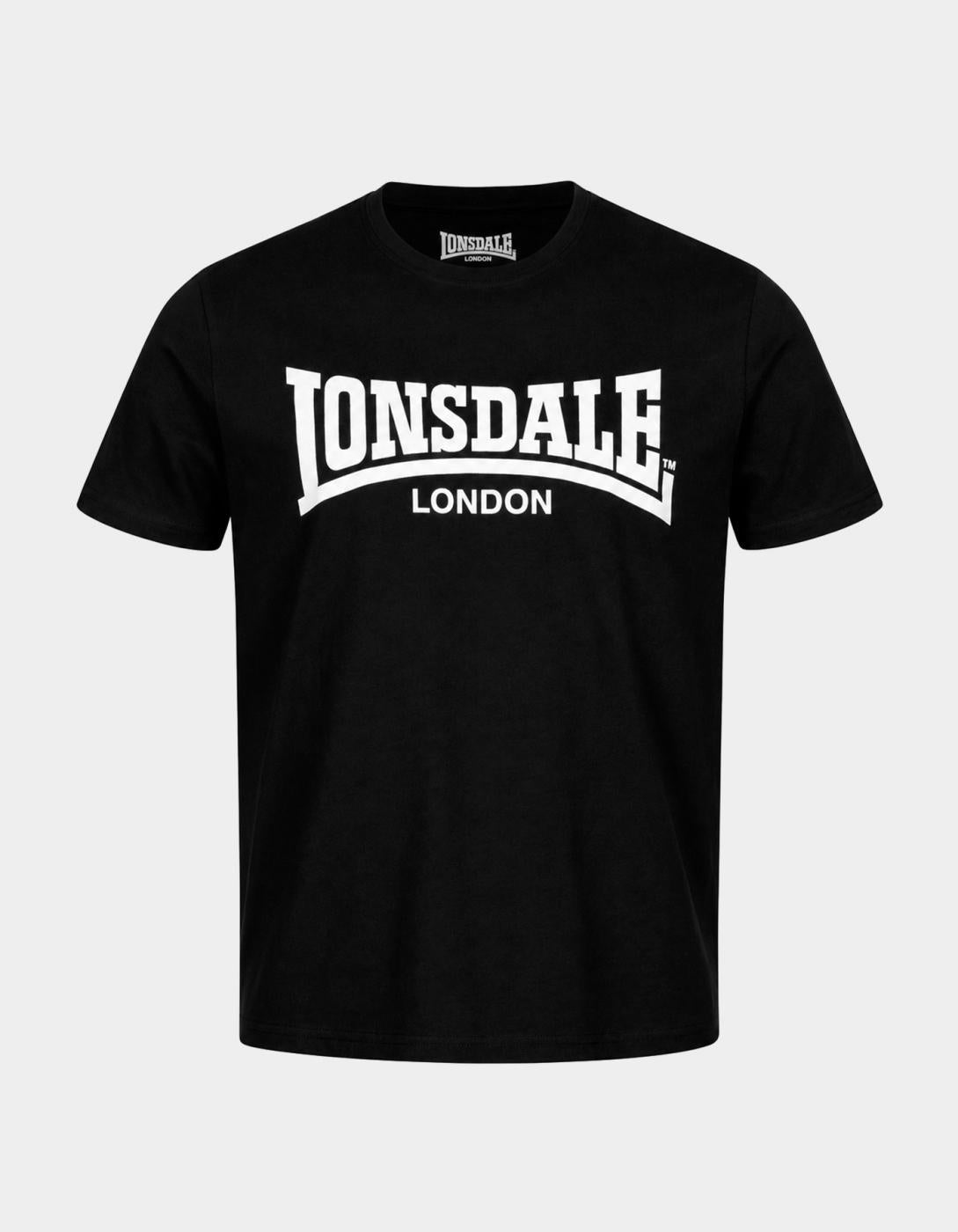 Camiseta LONSDALE SUSSEX LOGO- Black/White