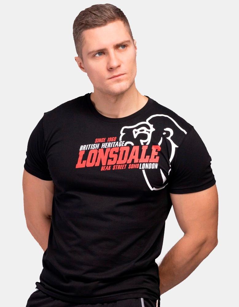 Camiseta LONSDALE WALKLEY - Black