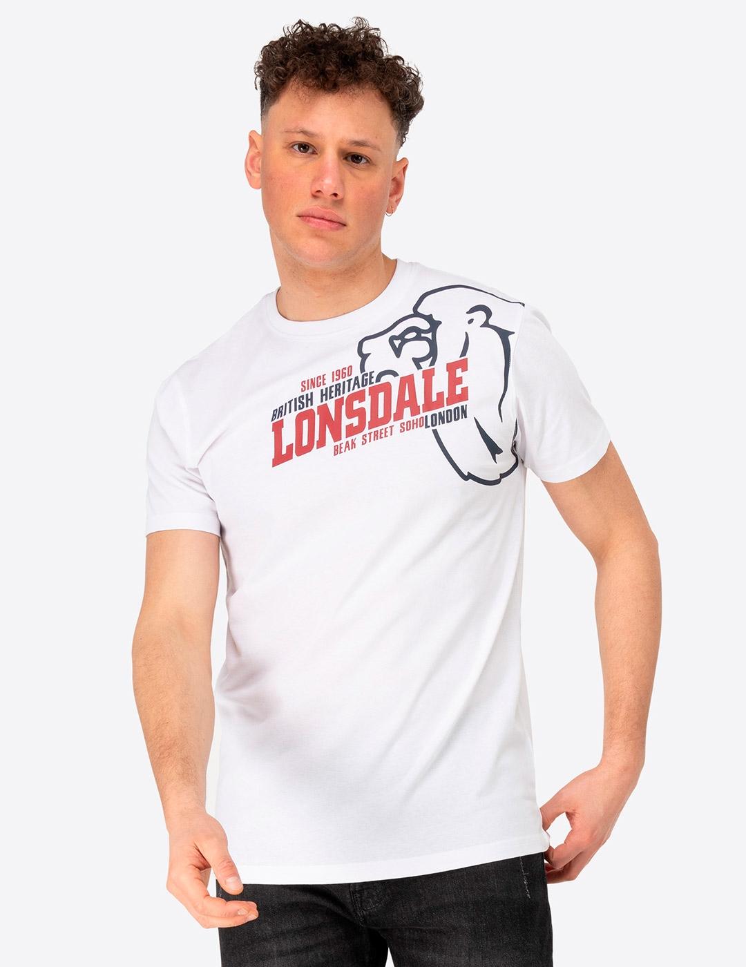 Camiseta LONSDALE WALKLEY - White