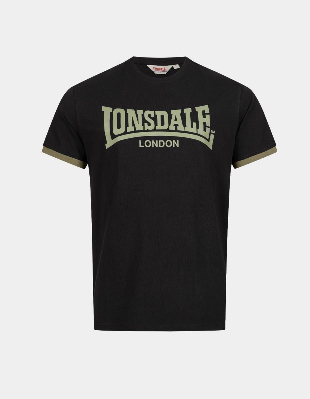 Camiseta LOSNDALE TOWNHEAD - Black/Olive