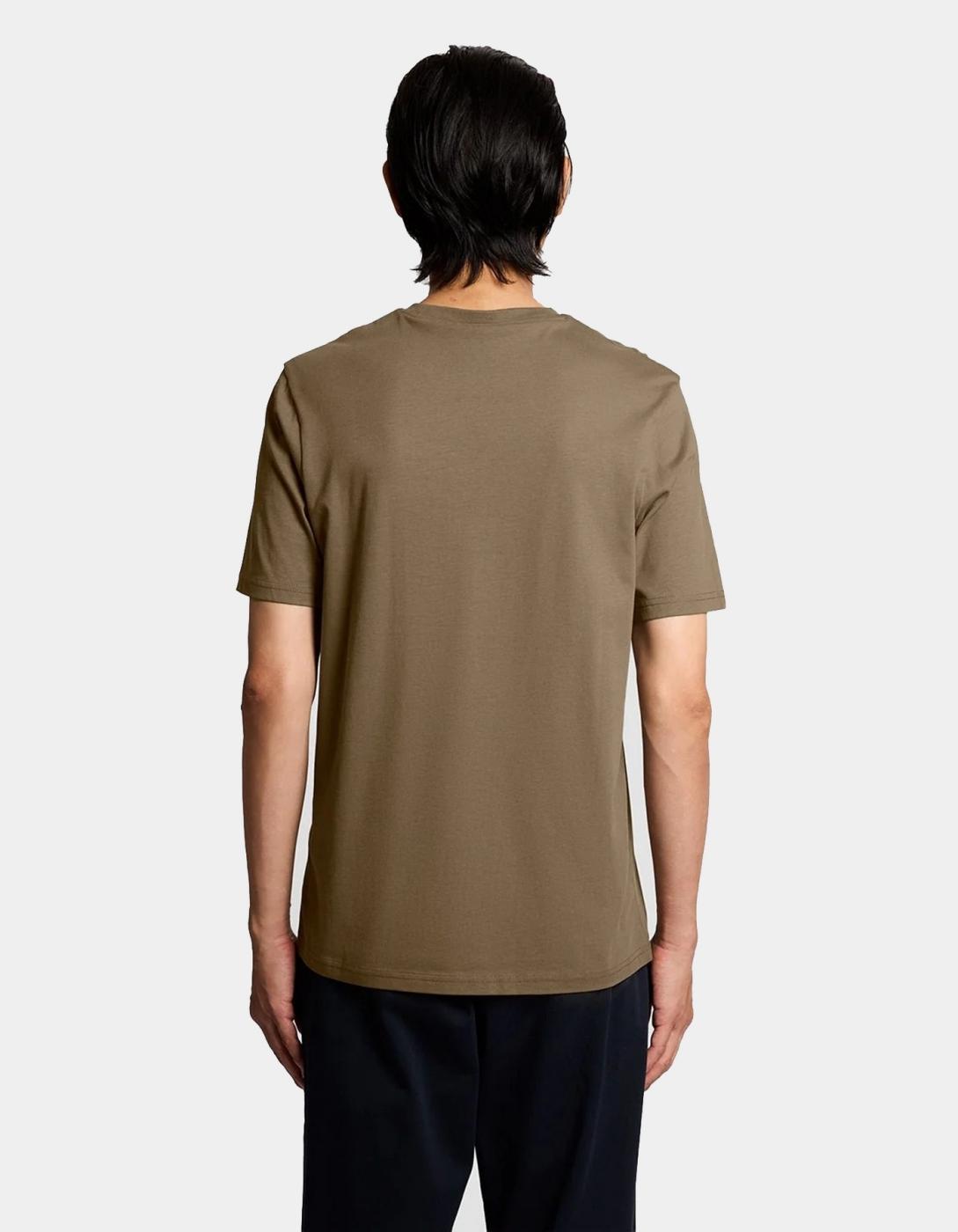 Camiseta Lyle&Scott TS400VOGT - Khaki Ash