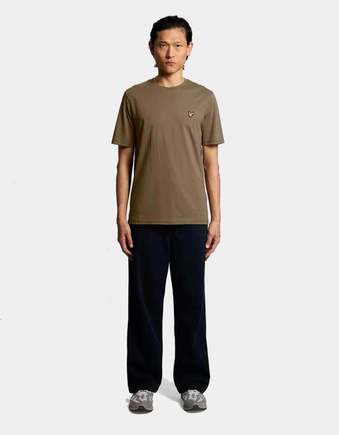 Camiseta Lyle&Scott TS400VOGT - Khaki Ash
