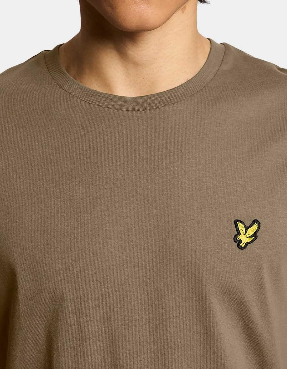 Camiseta Lyle&Scott TS400VOGT - Khaki Ash