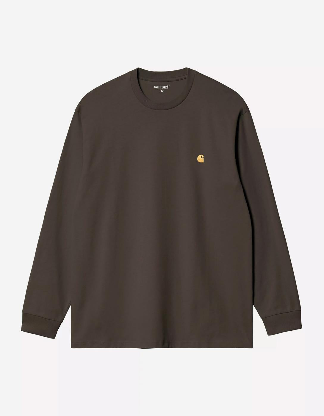Camiseta Manga Larga CHASE - Shungite / Gold