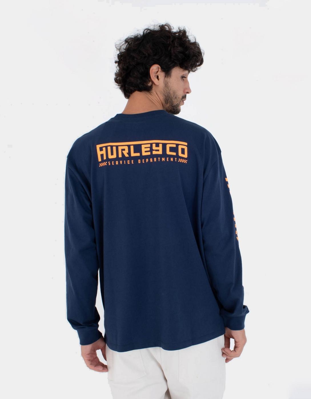 Camiseta Manga Larga HURLEY DEPT - Nightforce