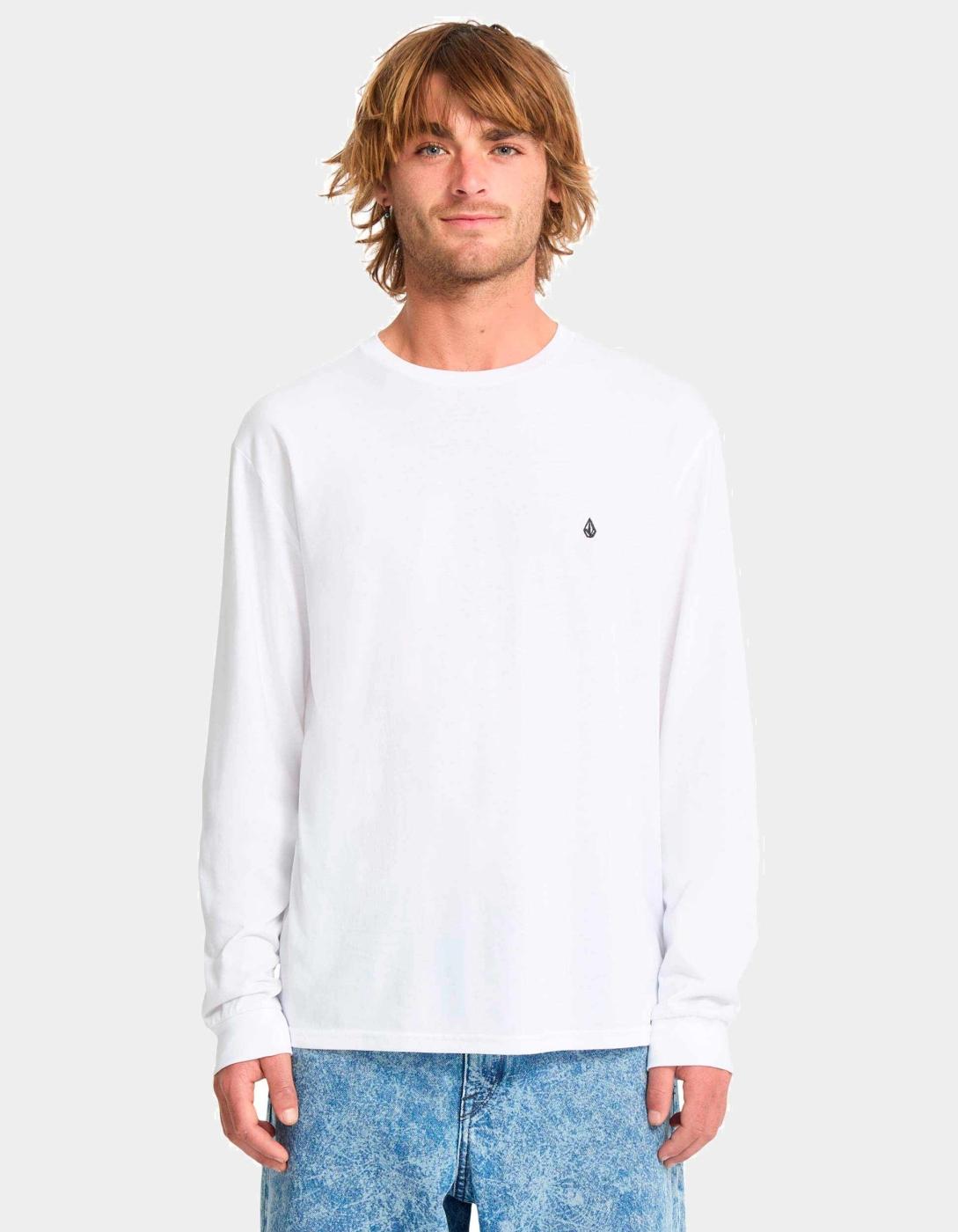 Camiseta Manga Larga VOLCOM STONE BLANKS - White