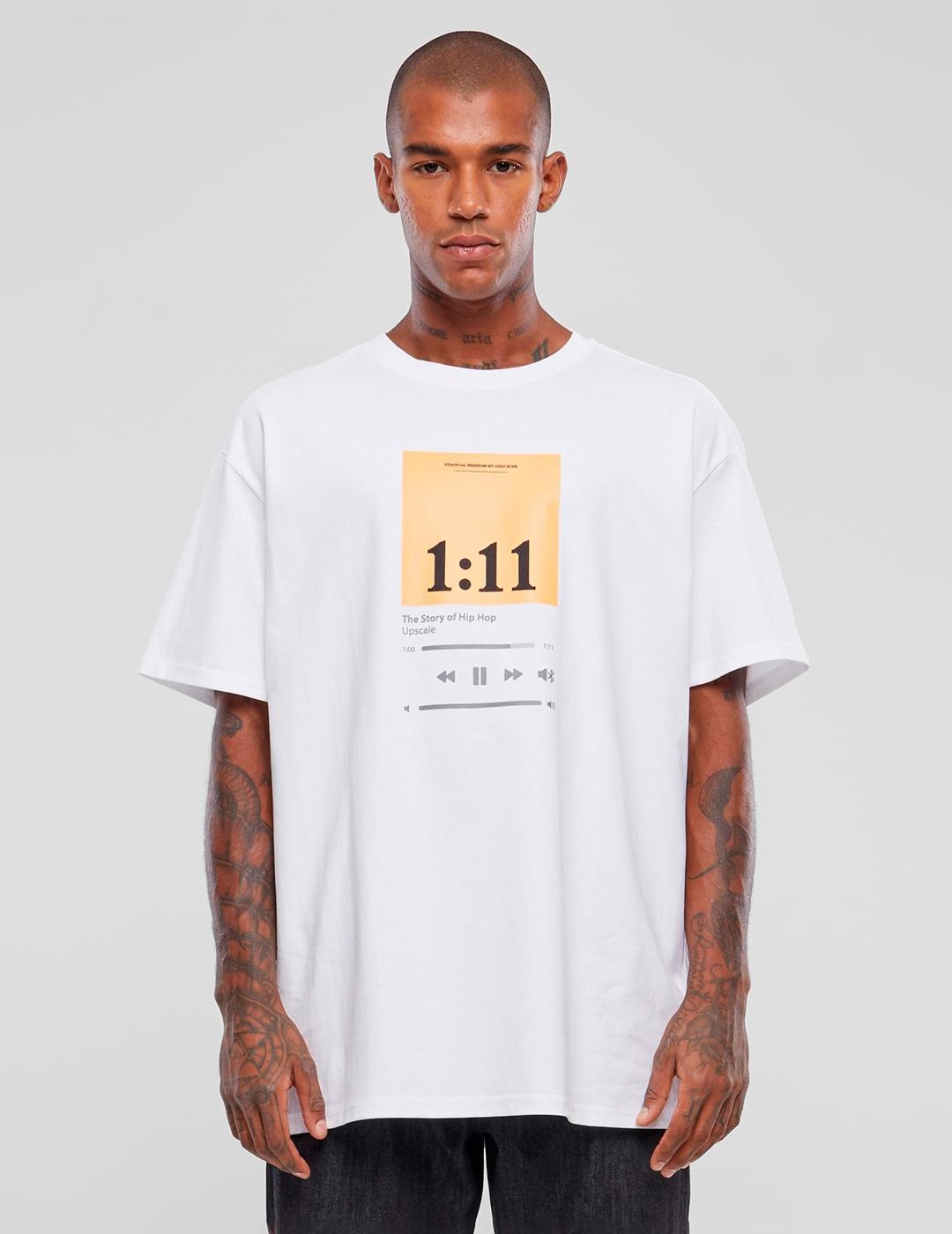 Camiseta MISTER TEE OVERSIZE - White