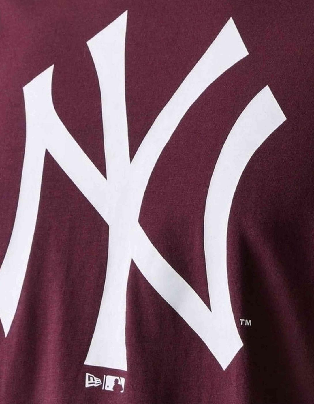 Camiseta MLB REGULAR NEYYAN - Maroon/White
