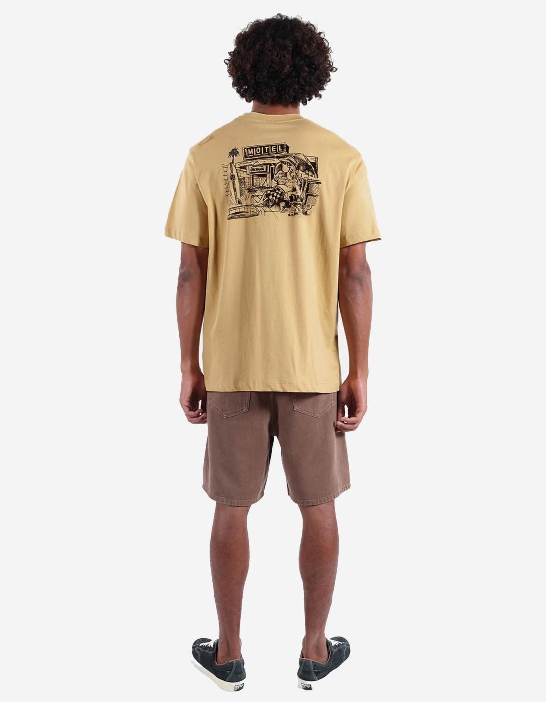 Camiseta OXBOW FLAMINGO - Tan
