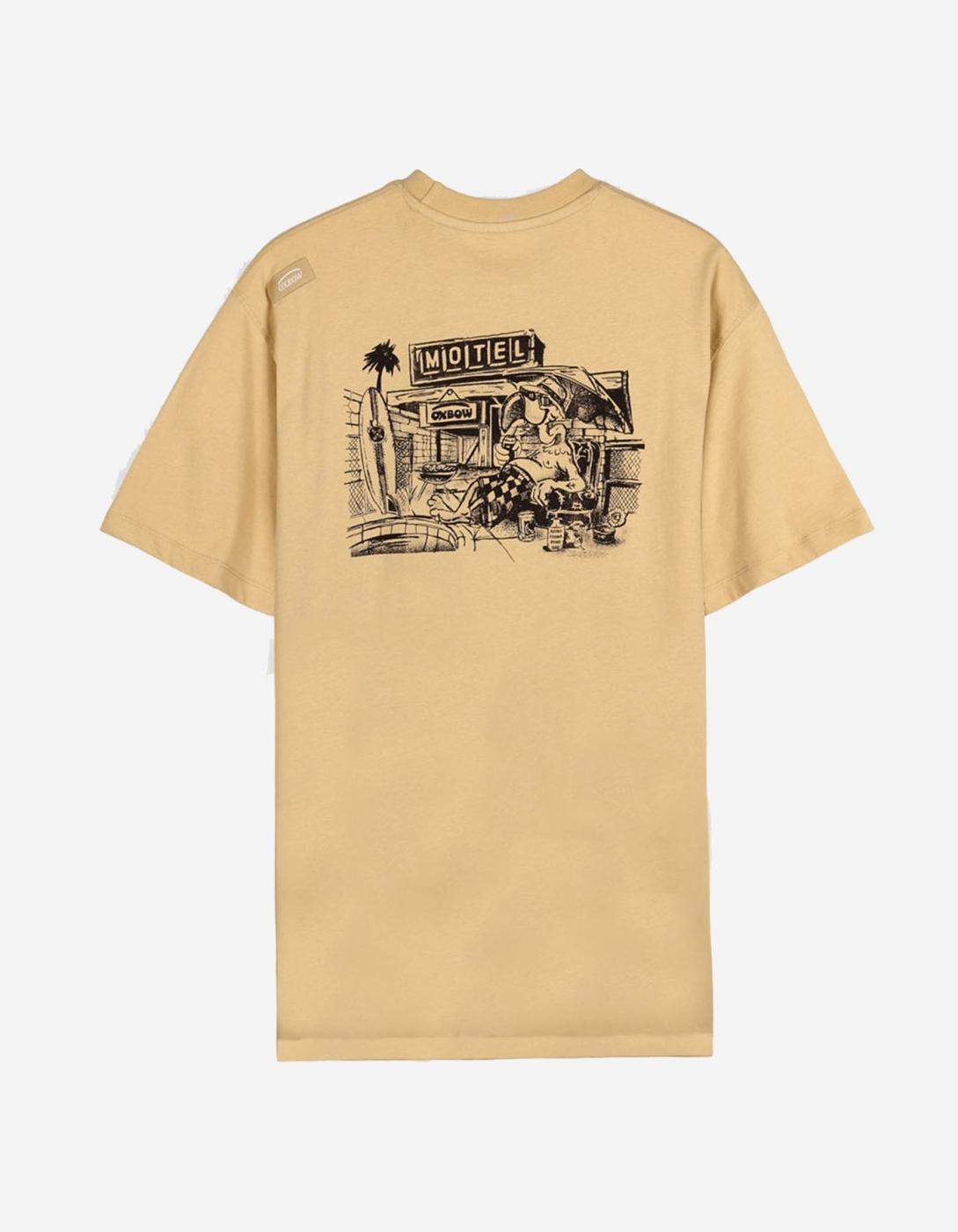 Camiseta OXBOW FLAMINGO - Tan