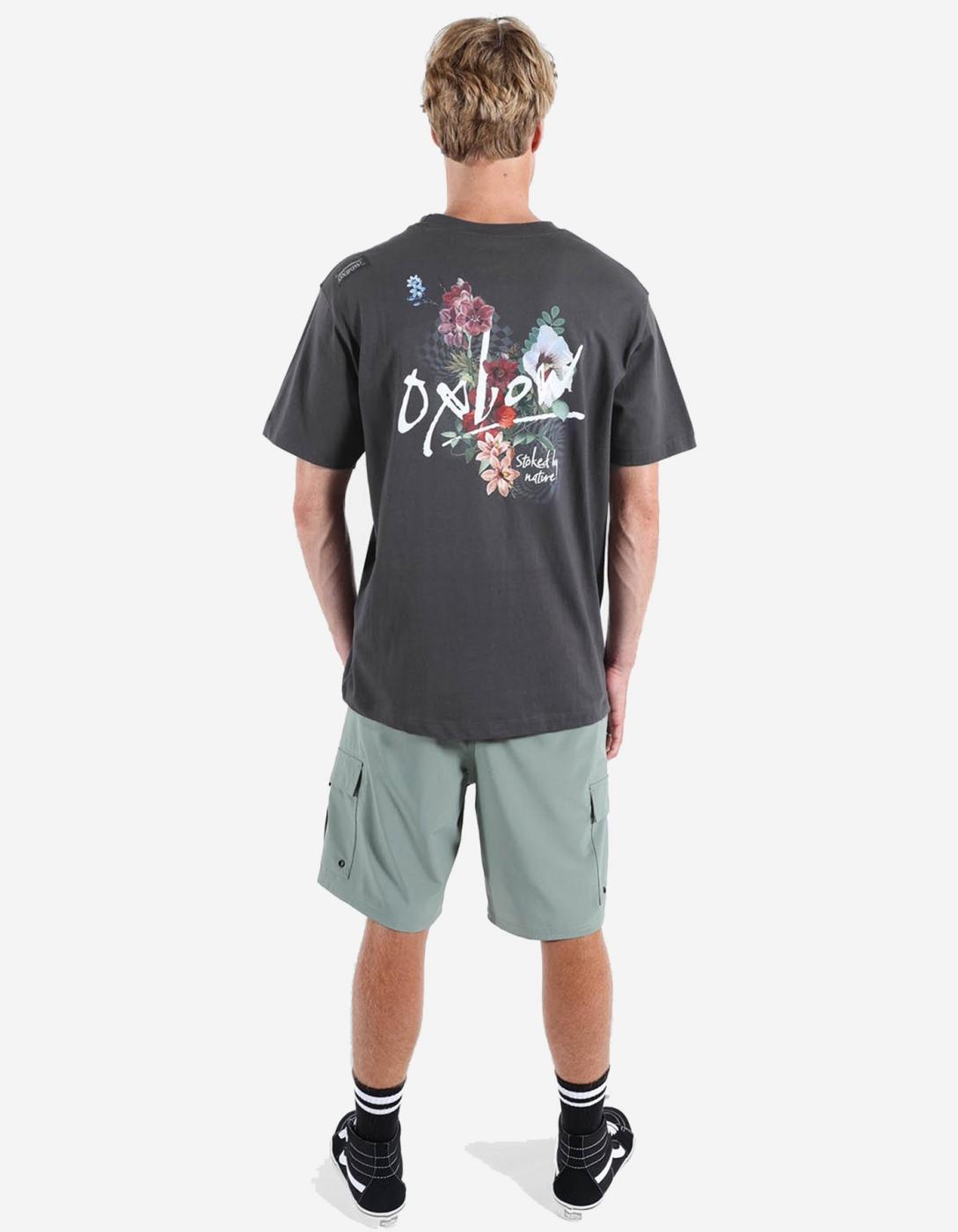 Camiseta OXBOW HELLFLO - Caviar