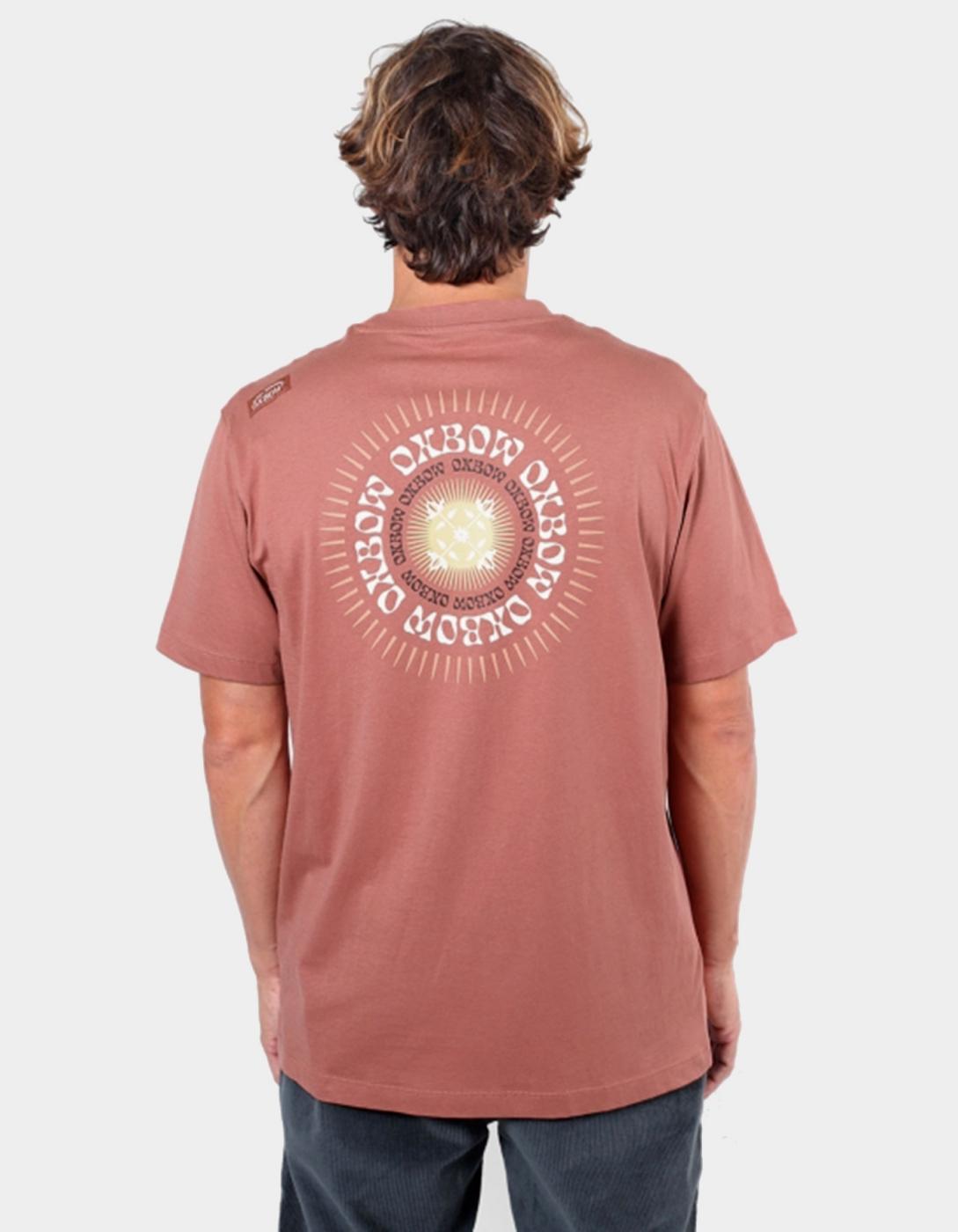 Camiseta OXBOW SPIRAL - Washed Rose